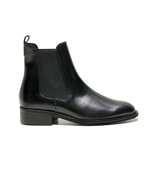 Mellos (Handmade) Round-Toe Chelsea Boots - Black