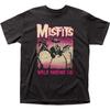The Misfits Bat-Rat-Spider Heren T-shirt Rock N Roll Muziek Punk Klassiek T-shirt Zwart