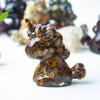 Unicorn Resin Figurine With Handcrafted Crystal Texture For Home Decor And Giftgiving