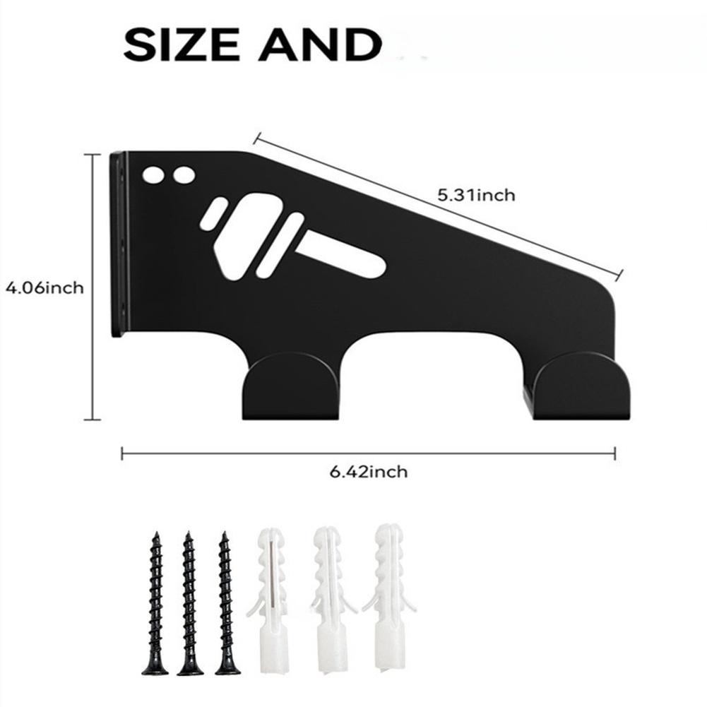 Heavy Duty Wall Mount Chainsaw Holder Rack For Garage Or Shed Tool Storage Organization Home Tools Shelf