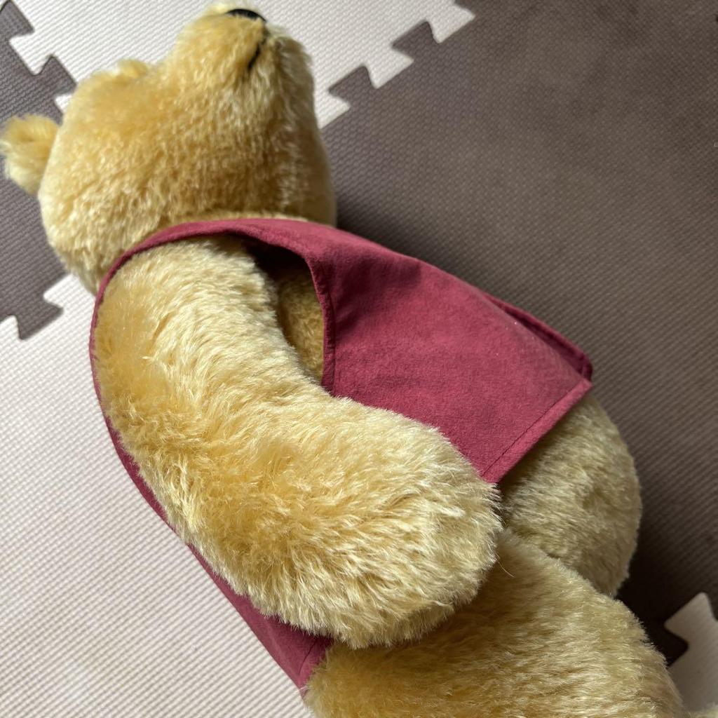 [USED] Steiff Winnie the Pooh Plush Toy Teddy Bear Disney Collector
