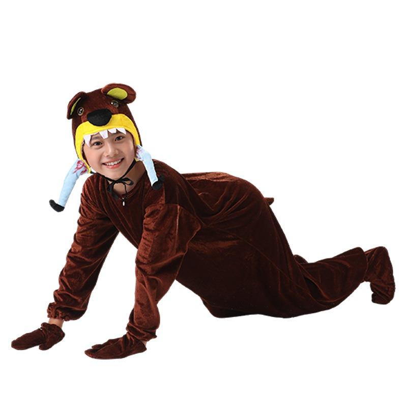 Halloween New Children's Female and Male Animal Costumes Doll Suits Onesie Party Role-playing Clothes