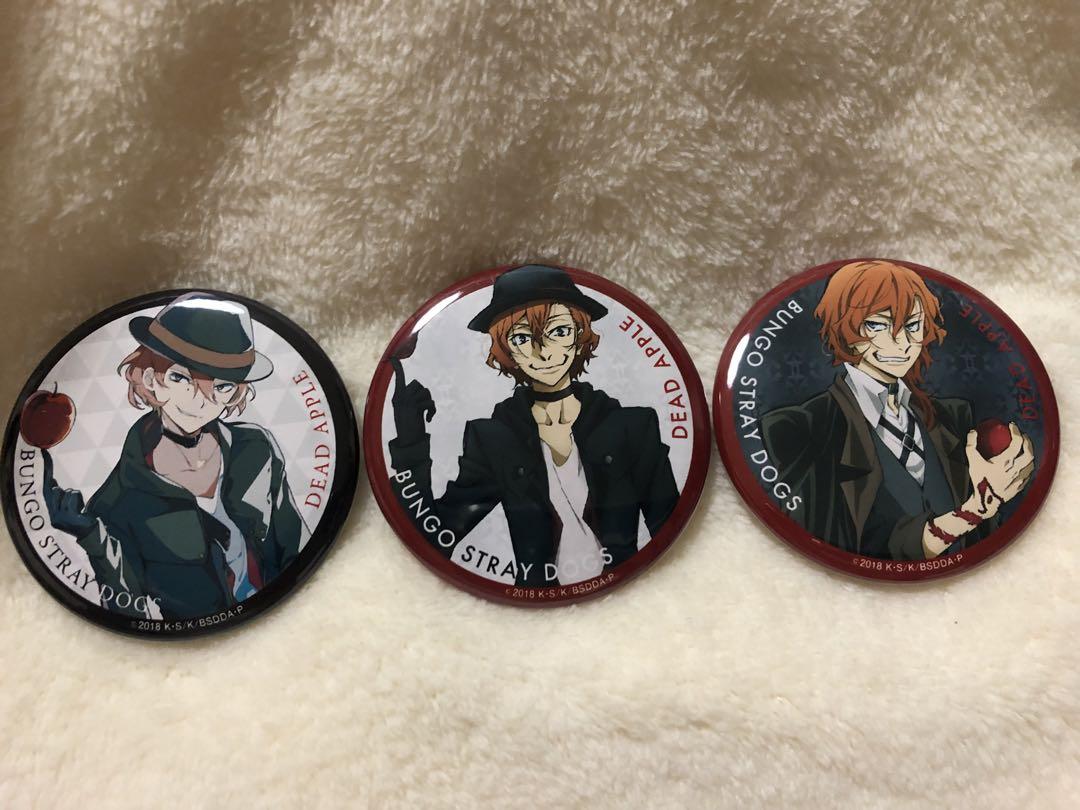 

[USED] Bungo Stray Dogs Nakahara Chuya DEAD APPLE Movie Admission Bonus Can Badge
