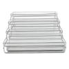 4 Tier Seasoning Rack Organizer Iron Wire Expandable Seasoning Organizer Kitchen Counter Shelves