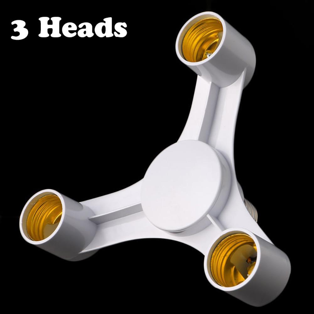 

Разветвитель патрона E27 Адаптер держателя конвертер для 3-ламповой базы 3-head