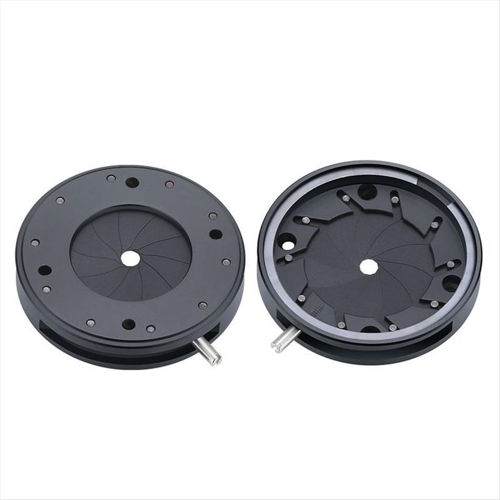 BHBL 1.5-17MM Manual Aperture Adjustable Mechanical Iris Diaphragm Iris Diaphragm for Digital Camera Microscope Iris SK17