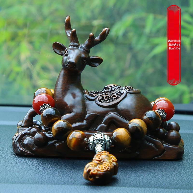 High-End Deer Car Ornament: Unisex Perfume for Center Console Decoration