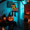 Halloween Horror Decoration: Electric Glow And Sound For Hanging Ghosts In Prison, Scary Prisoner Cages, Skeleton Hanging Ghosts