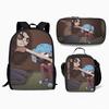 Sally Face Backpack Set With 17inch Large Capacity Student Computer Bag For Daily Use