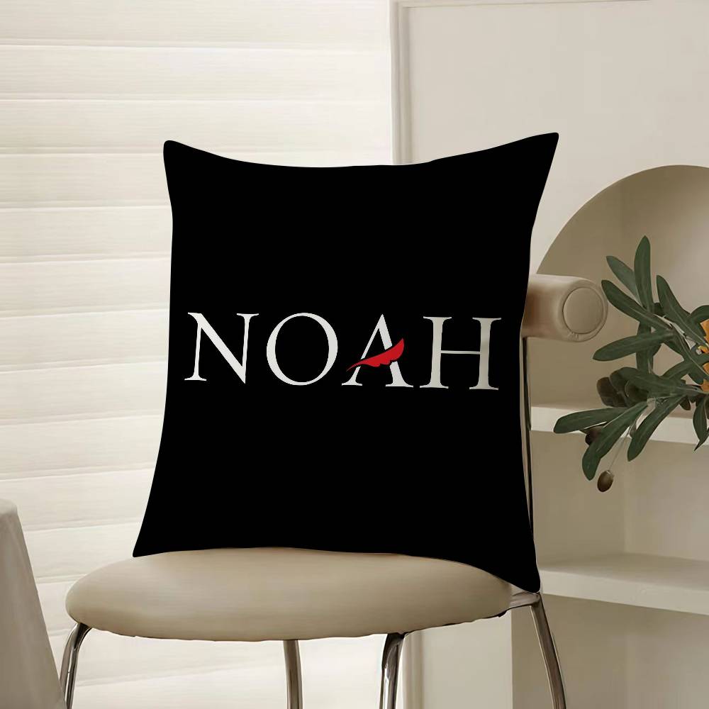 Fashionable Traditional Design Style-NOAH Pillow Case Comfort Sofa Bed Silky Elegant Invisible Zipper Decorative Cushion Cover