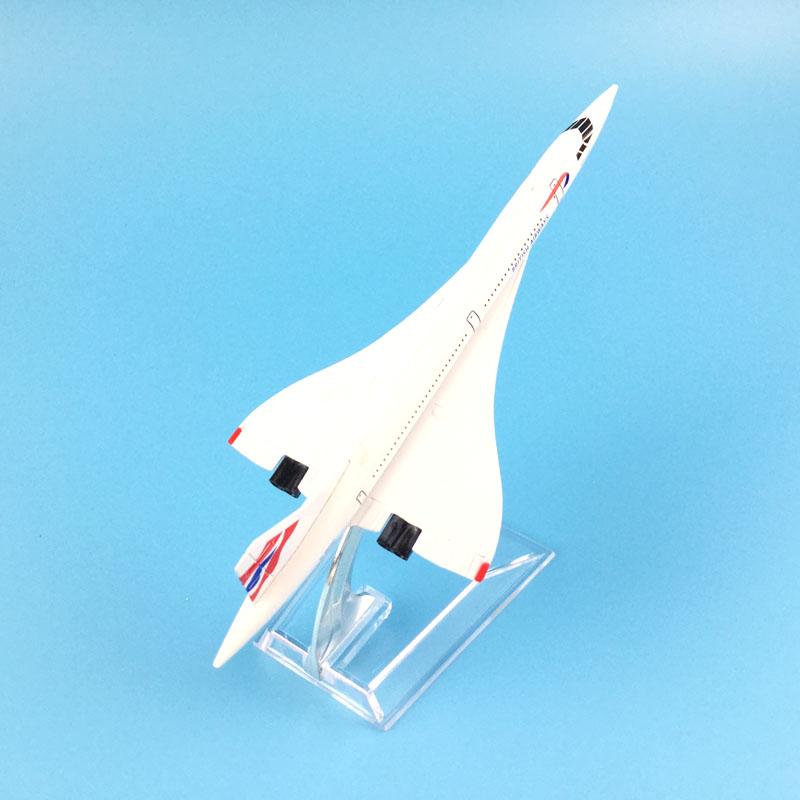 1/400 Scale 16cm BRITISH AIRWAYS CONCORDE Airplane Model Airplane Diecast Metal Planes