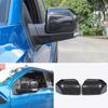 For Ford F-150 F150 2015-    ABS Carbon Fiber Door Rearview Mirror Cap Frame Cover Trims Car Styling Accessories