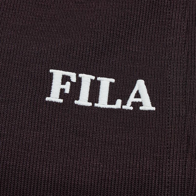 FILA Original Fashion Simple Classic Retro Casual Sports Style Versatile Comfortable Loose Knit Long Pants Women bottoms Decayed-Brown F11W619608FBN