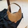 Underarm Bag Versatile Simple Casual Shoulder Crescent Bag Small Satchel