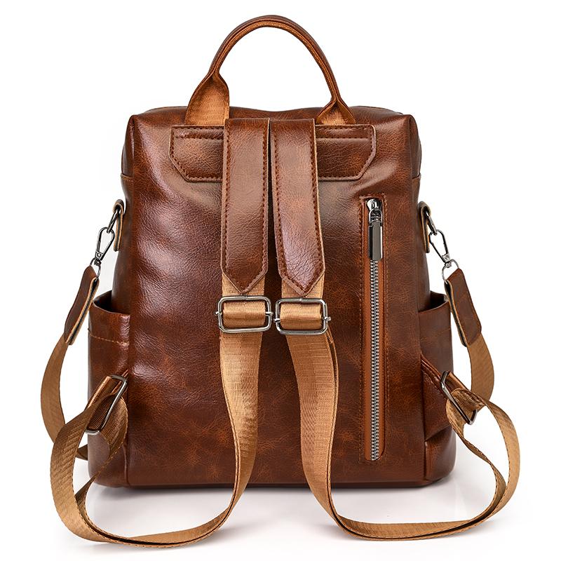 Fashion Leopard Print Women Backpack Large Capacity Schoolbag For Teenagers Girls Backpack Travel Female Shoulder Bag Bagpack