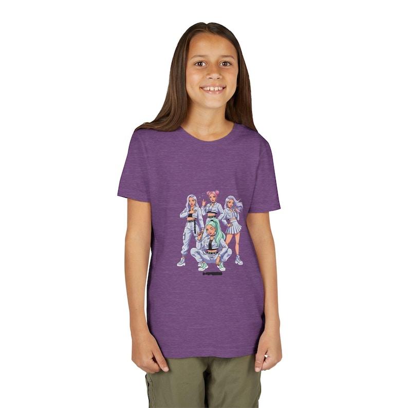 K pop girl group Youth Short Sleeve Tee 150