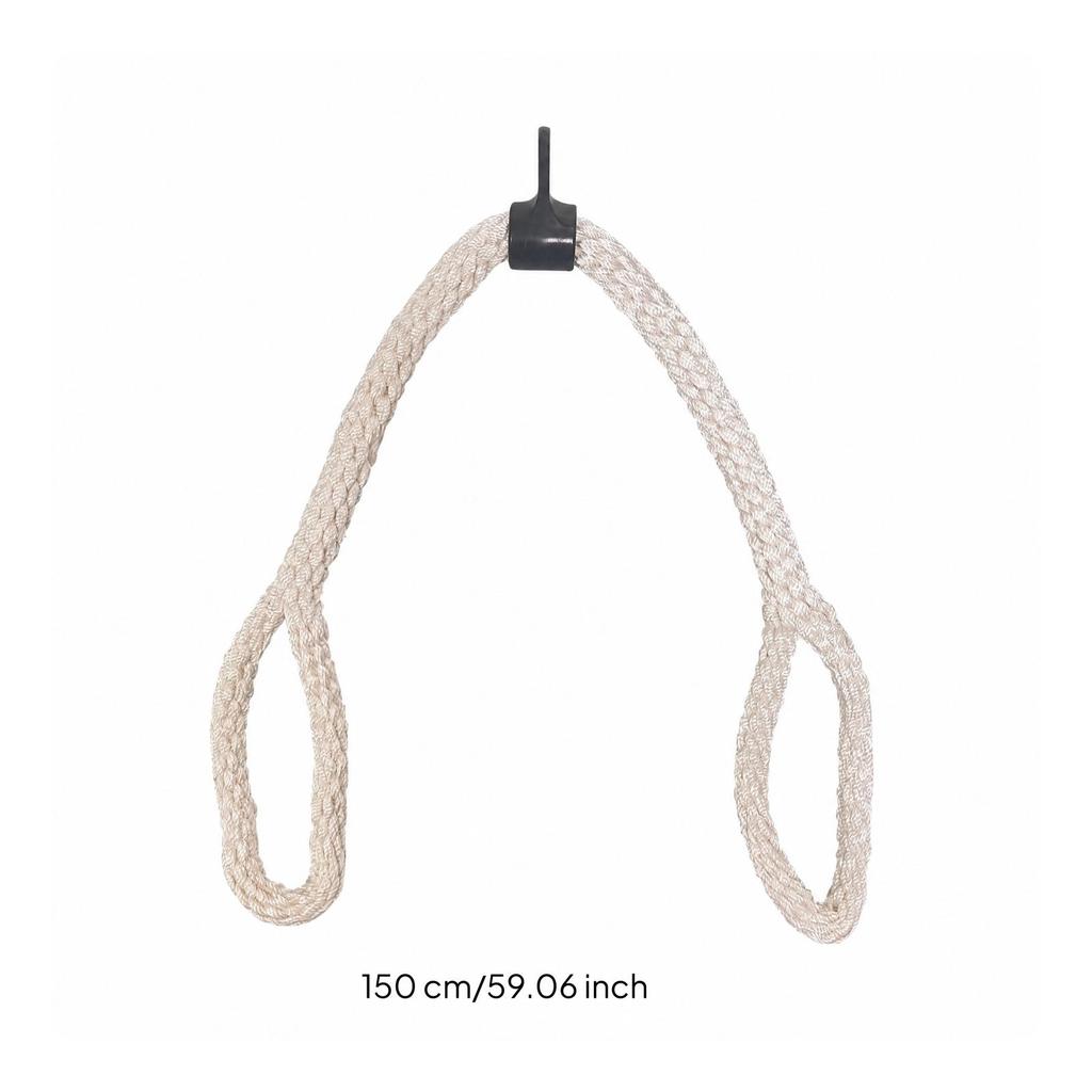 Tricep Pulldown Rope Easy-Grip Versatile for Upper-Body Workouts