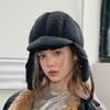 Men's and Women's Winter Thicken Solid Color LeiFeng Hat Warm and Cold Proof Ear Protection Versatile Flying Hat Outdoor Cycling