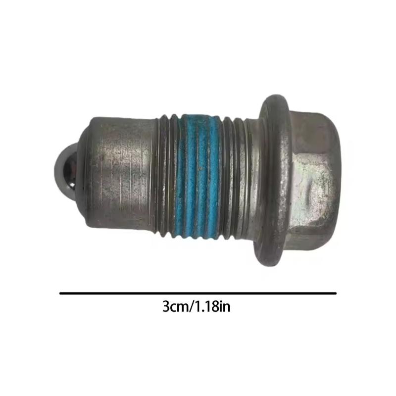 Quick Assembly Improved Gear Engine Oil Drain Fastener Screw For V40 Particular Car Types Strong Metal Material 31325347