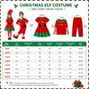 Girl Fancy Dress Family Matching Outfits New Year Performance Clothing  Kid Adult