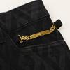 elisabetta franchi [Excellent Condition] PJ16D36E2 All-Logo Skinny Jeans/ Bottoms 25 blackUsed