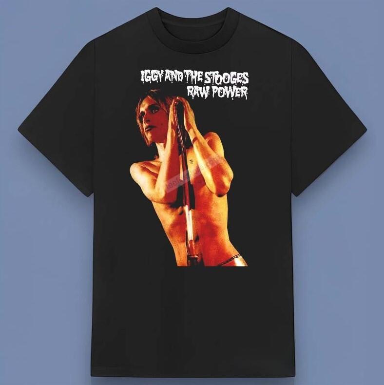 David Bowie Iggy and The Stooges Raw Power Shirt Great Gift For Any Occasion M