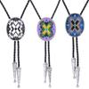 1 PcCool Bolo Tie Necktie Western Cowboy Necktie Necklace Male Costume Accessory