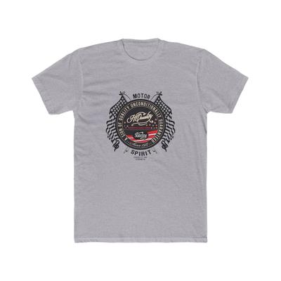 Vintage Race Car Emblem Tee | Motor Spirit Graphic T-Shirt, Cool Style, Comfort