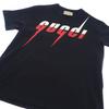 GUCCI  565806_XJAZY_1141 S Short sleeve T-shirt black cotton mens