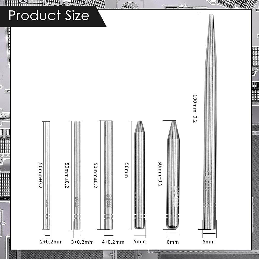 Piececool Metal 3D Puzzle Assembly Tool Set for and securing recessed joints (6 pieces) shaping, folding, bending,