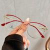 Fashion Cat Eye Glasses Frames for Women Blue Light Blocking Computer Eyewear Stylish Female Eyeglass Frames