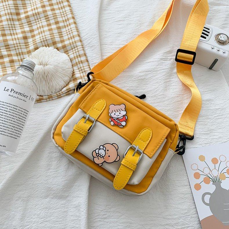 BAOBAOTIAN Fashion Canvas Bag Female Messenger Bag Hip Hop Girl Tu Cool Di Small Bag Shoulder Bag Female BAOBAOTIAN Fashion Canvas Bag Female Messenger Bag Hip Hop Girl Tu Cool Di Small Bag Shoulder Bag Female