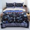 3D Yu-Gi-Oh MONSTER CARD Anime Comforter Bedding Set King Queen Size Duvet Cover Pillowcase for Boys