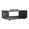 GATOR Rack Case Vintage Amp Style Retro Rack Series 3U Black GR-RETRORACK-3BK (Mounting screws/washers included) []
