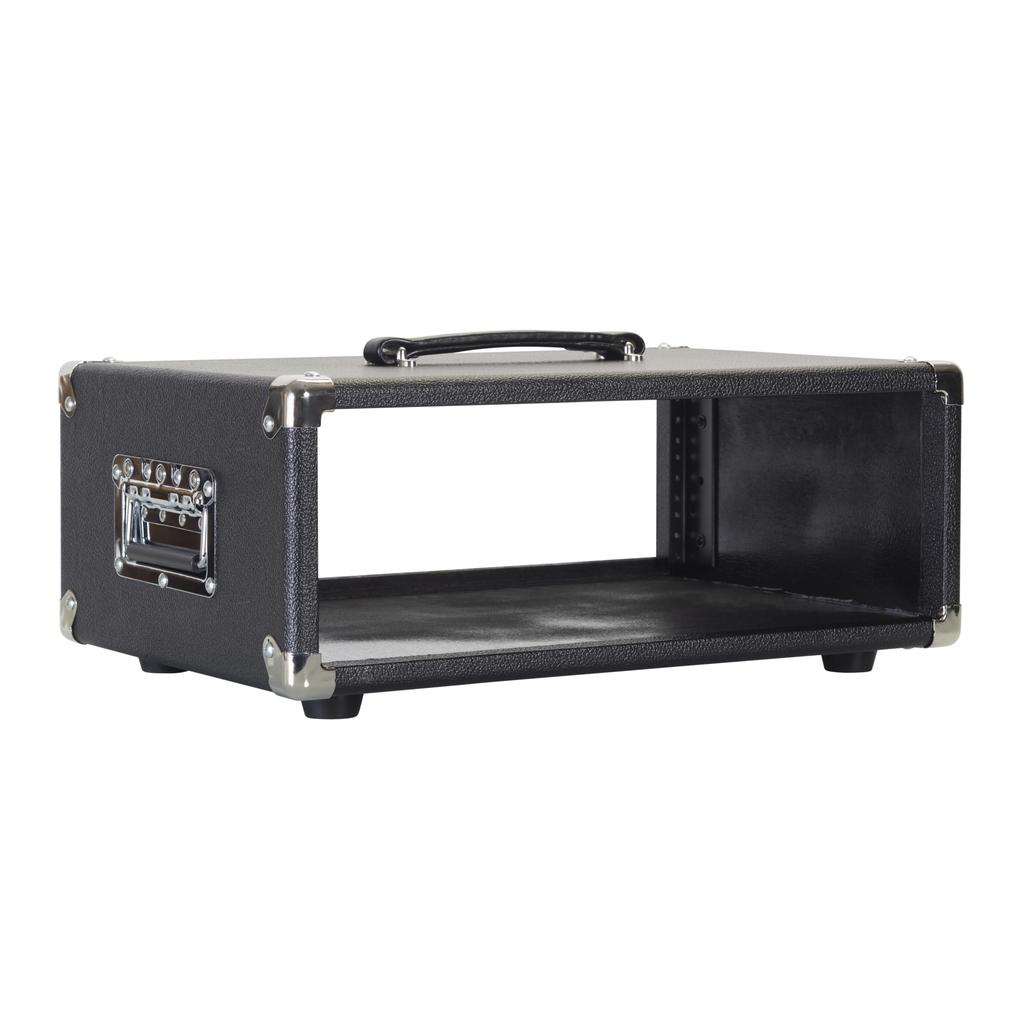 GATOR Rack Case Vintage Amp Style Retro Rack Series 3U Black GR-RETRORACK-3BK (Mounting screws/washers included) []