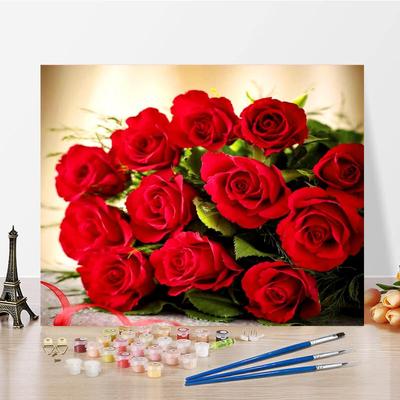 Hand Painted DIY Digital Oil Painting Home Decoration Canvas Painting Painting By Numbers Decompression