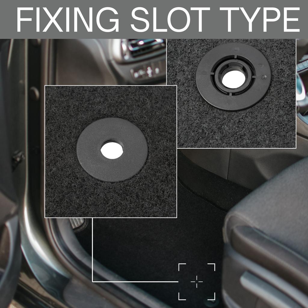 Basic Velour Car Mats For Seat Leon Iii Hatchback, Kombi, Variant (2012-2020)