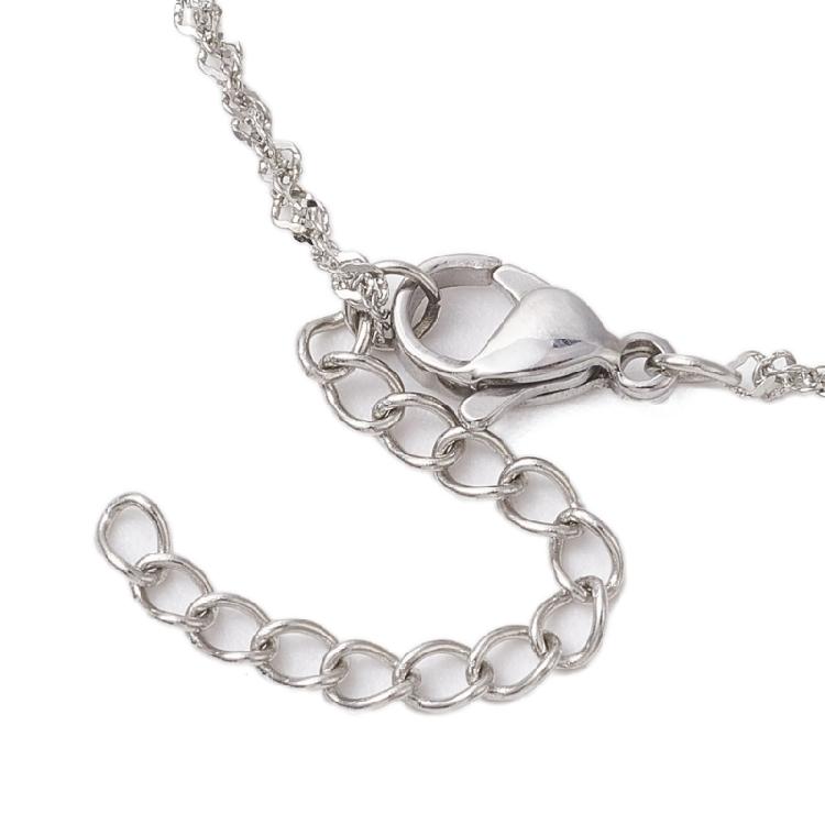 3 Stück Leerer Kristallhalter Käfig Halskette Stapelbar Halskette für Männer Frauen DIY Schmuck Geschenk und Modeaccessoires