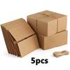 5pcs Premium Gift Boxes with Lids and Hemp Rope Paper Gift Gift Packing Boxes for Christmas Gifts Bridesmaid Proposal Boxes Easy Assemble Boxes
