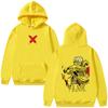 Hot Anime My Hero Academia Print Hoodie Cartoon Takami Keigo Hawks Graphic Sweatshirt Unisex Manga Vintage Pullover Hoodies