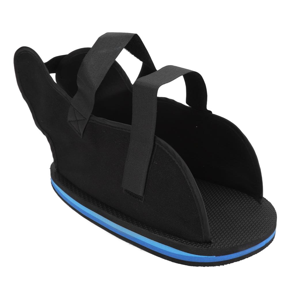 Cast Shoe Open Toe Non Slip Stable Flat Sole Adjustable Foot Injury Post Op Cast Shoe XS 19.5cm 7.7in Inner Length