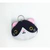 Süße kleine Katze Plüsch Spielzeug Puppe Cartoon Katze Stofftier für Mädchen Schlüsselbund Tasche Hängende Puppe 7CM Hochzeitsgeschenk Puppe