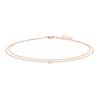 Lala J 2-Line Anklet (Jjljaq1Bf323Sr230)