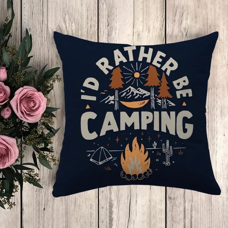 Pillow Camping Cushion Covers for Bed Pillows Car Decoration Sofa Cushions Pillowcase Decorative Pillowcases Pilow Cases
