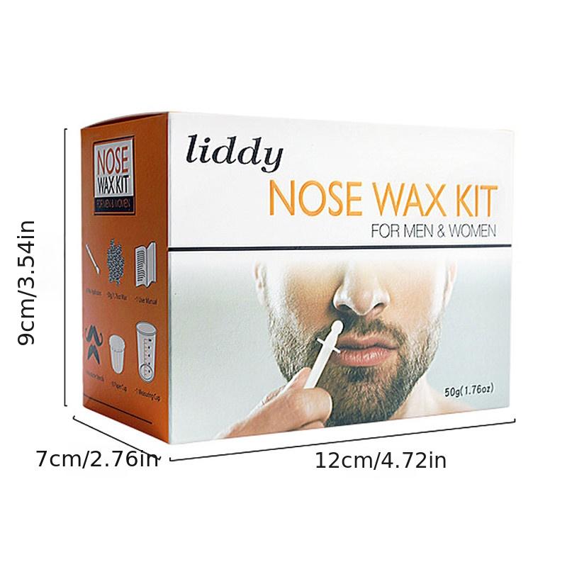 Nose Wax Kit, Nose And Ear Quick And Easy Hair Removal Kit, Nose Wax Kit For Men And Women белый