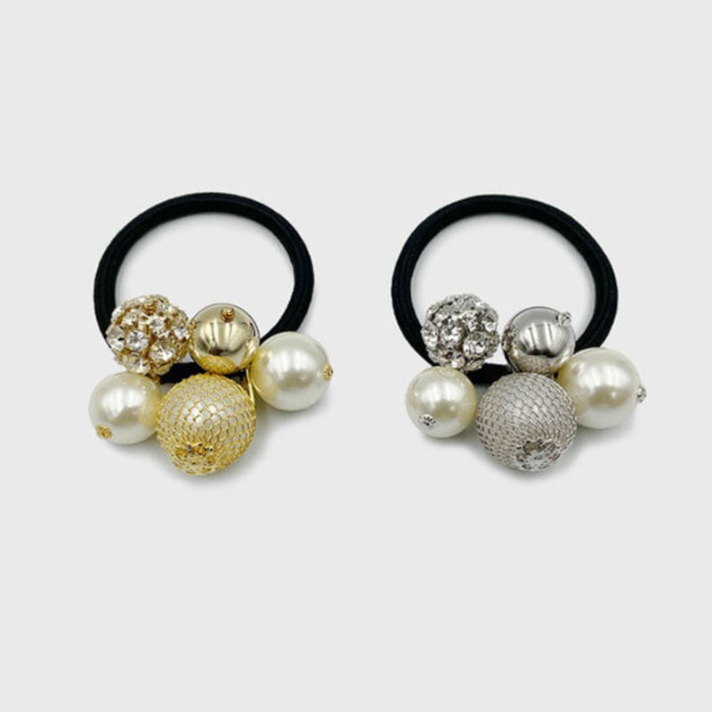 Jean Paul Clarisse Mesh Crystal Pearl Ponytail LFPT0252