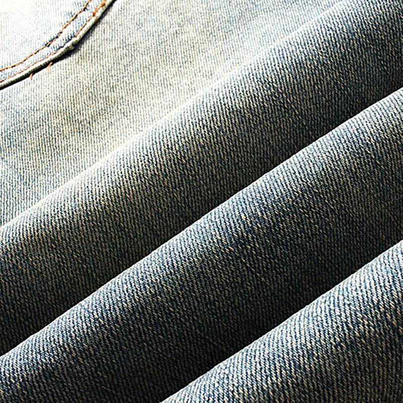 LOSTSHDWS Men's and Women's Spring and Autumn Flared Elastic Jeans Couple Jeans
