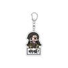 Portachiavi 55MM Anime GIRLS und PANZER The Movie Nishizumi Miho/Akiyama Yukari Portachiavi Modello Piatto Acrilico Regali di Natale
