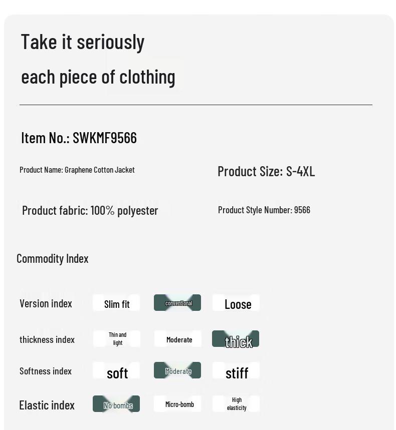 ROMON Men's Graphene Thermal Casual Jacket