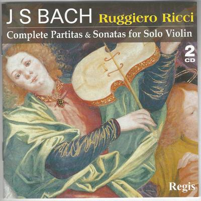 CD JOHANN SEBASTIAN BACH, RUGGIERO RIC - Complete Sonatas & Partitas For Sol RRC2077 Regis Records 2007 Japan Classical Used